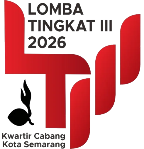 Logo Lomba Tingkat III 2026 Kwartir Cabang Kota Semarang